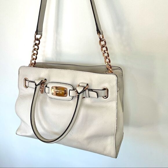 Michael Kors Hamilton Maxi Tote with Rose Gold Hardware - Picture 2 of 15